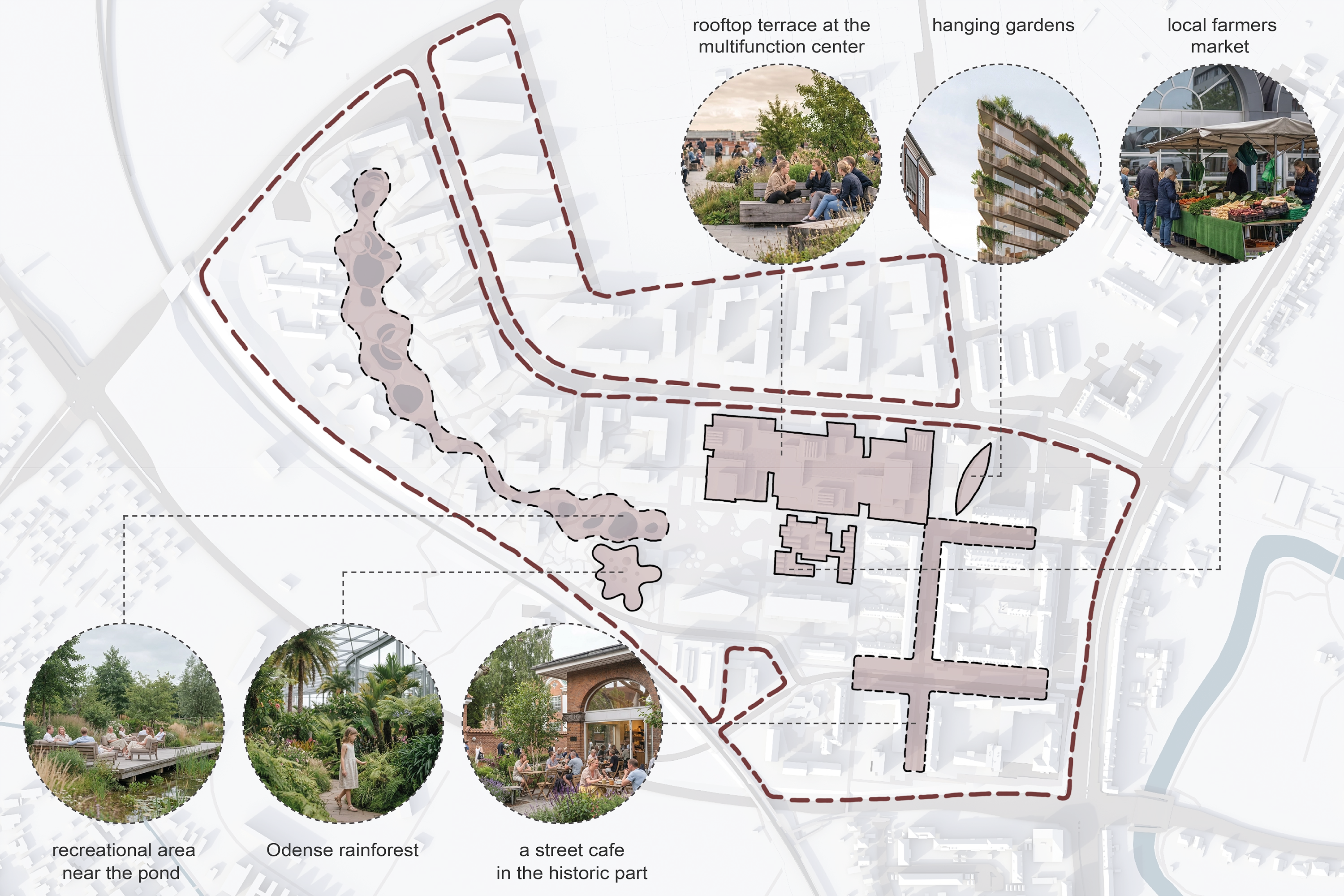 Design diagram 3 for Odenseed, Odense, Denmark.
